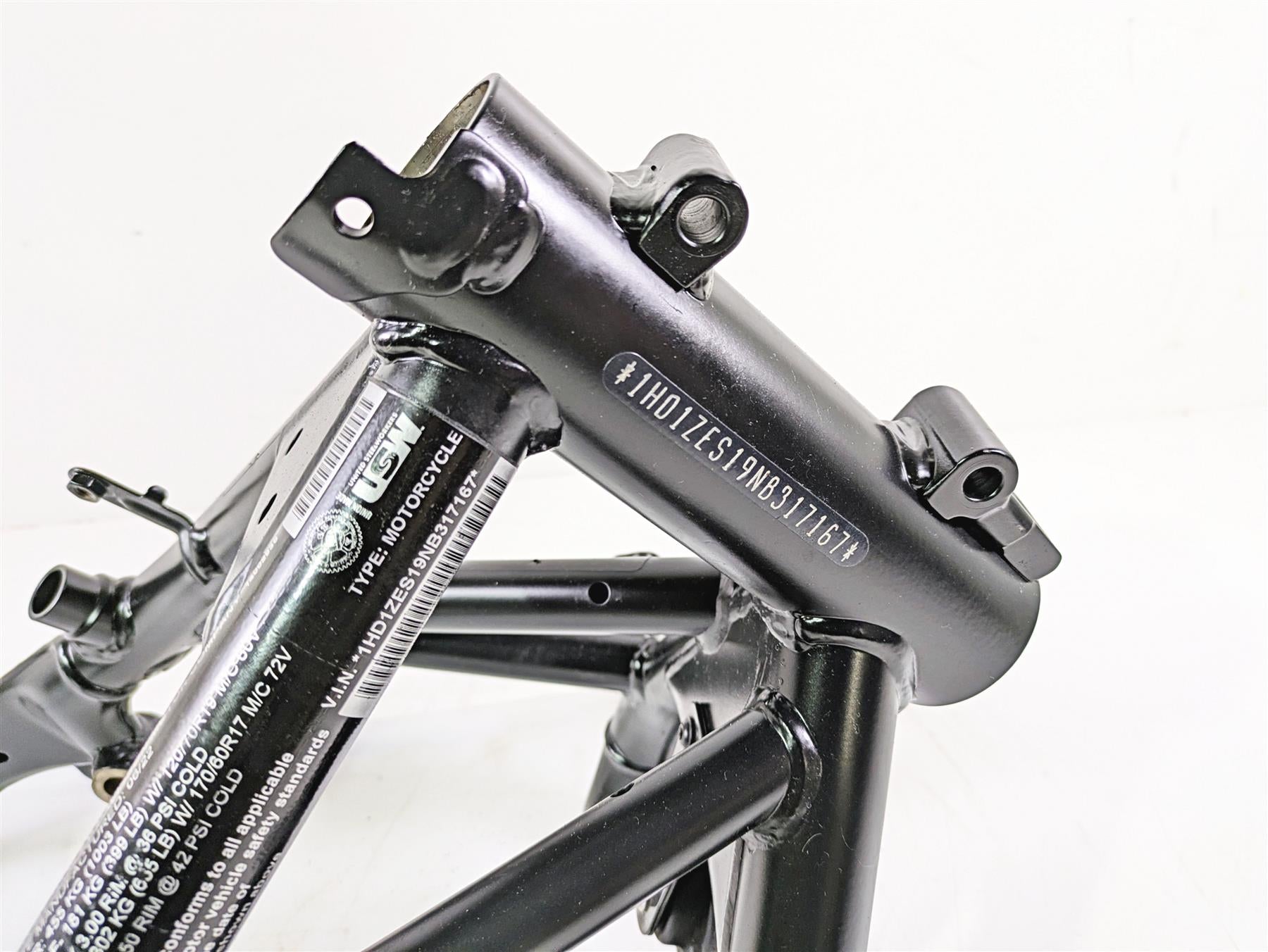 2022 Harley RA1250 S Pan America Frame Chassis With Clean Oklahoma Title 47000255 {{ shop.shopifyCountryName }} - Mototech271