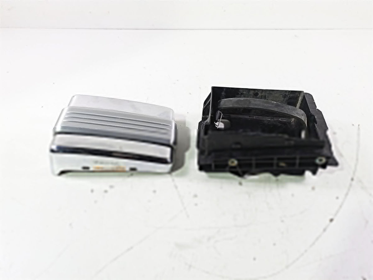 2007 Harley FXDWG Dyna Wide Glide Right Battery Tray & Chrome Cover 66375-06 {{ shop.shopifyCountryName }} - Mototech271