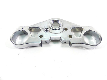 2005 Harley VRSCSE CVO V-Rod Chrome Upper Triple Tree Clamp 49mm 46773-02 {{ shop.shopifyCountryName }} - Mototech271