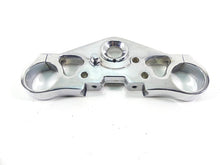 Load image into Gallery viewer, 2005 Harley VRSCSE CVO V-Rod Chrome Upper Triple Tree Clamp 49mm 46773-02
