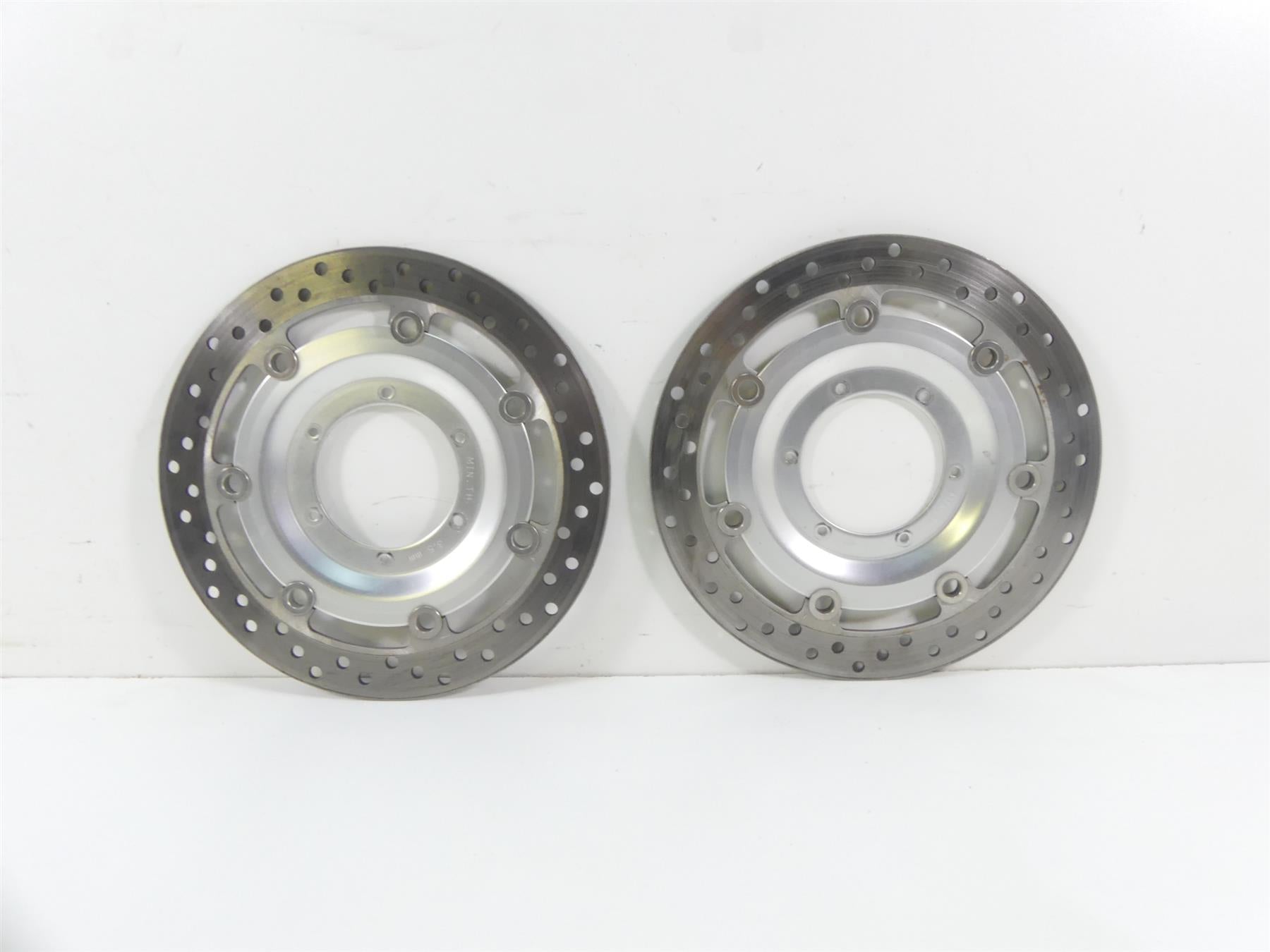 2007 Honda VTX1800 T1 Front Brake Rotor Disc Set 45120-MCH-003 45220-MCH-003 | Mototech271
