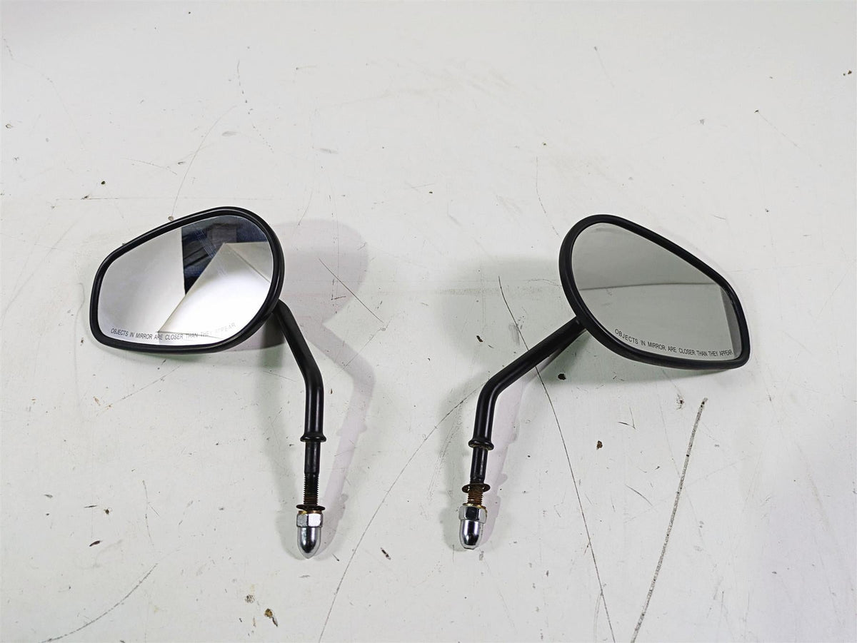 2005 Harley Softail FLSTSCI Heritage Springer Black Rear View Mirrors 91845-03B {{ shop.shopifyCountryName }} - Mototech271