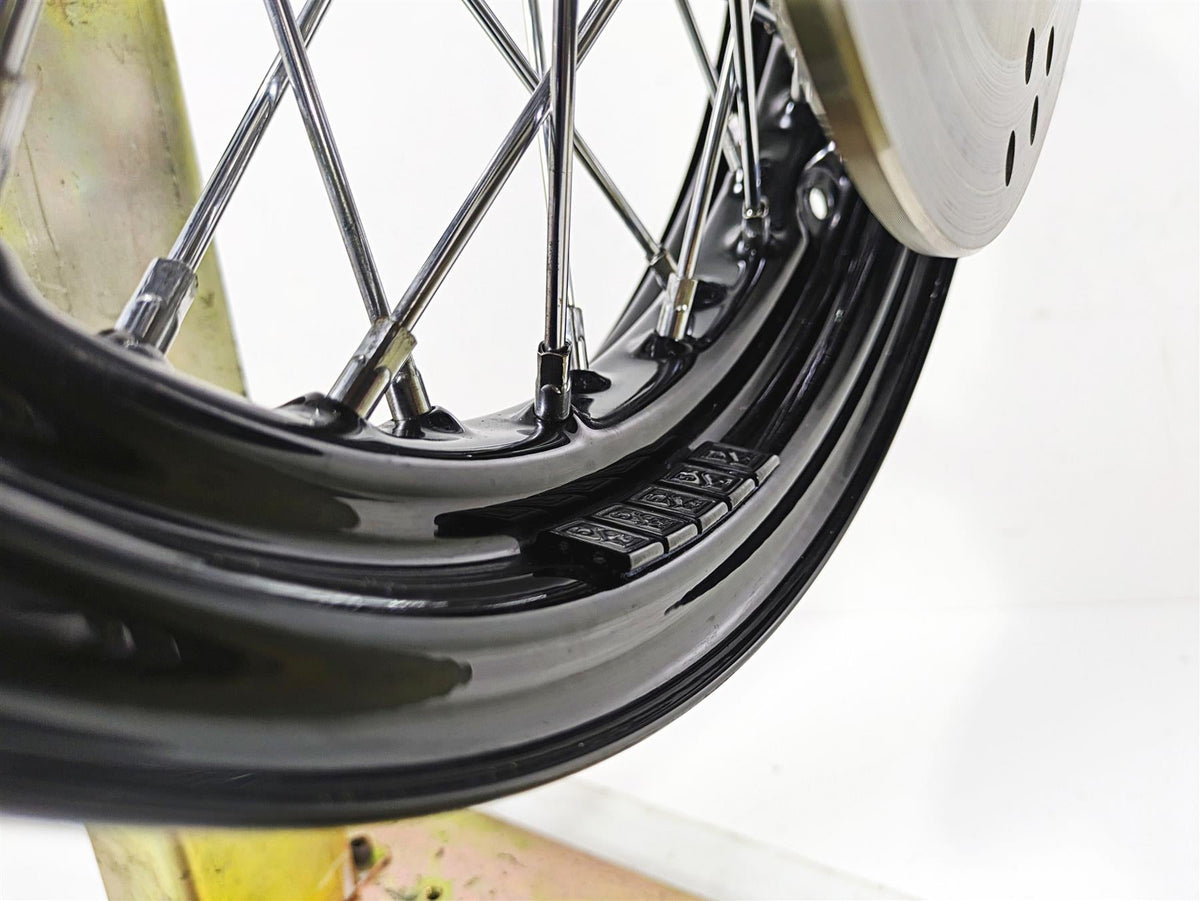 2019 Harley FLHCS Softail Heritage Straight 16x3 Rear Wheel Spoke Rim 40900488 {{ shop.shopifyCountryName }} - Mototech271
