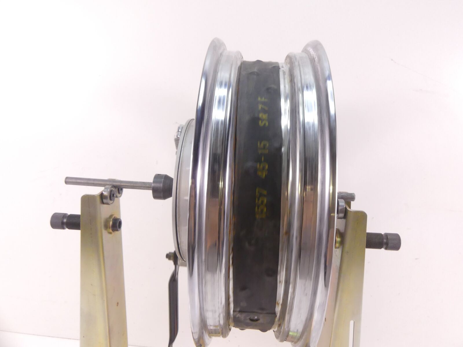 2007 Suzuki VL800 C50 Boulevard Straight Rear 15x4 Spoke Wheel Rim 65311-41F00 {{ shop.shopifyCountryName }} - Mototech271