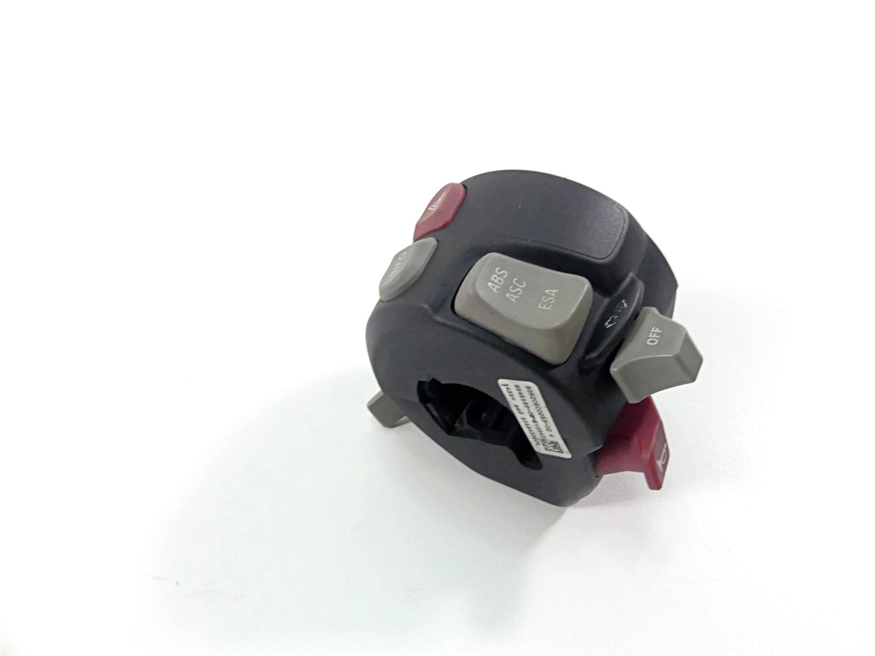 2013 BMW F800GS STD K72 Left Hand Control Switch Esa Asc Abs
