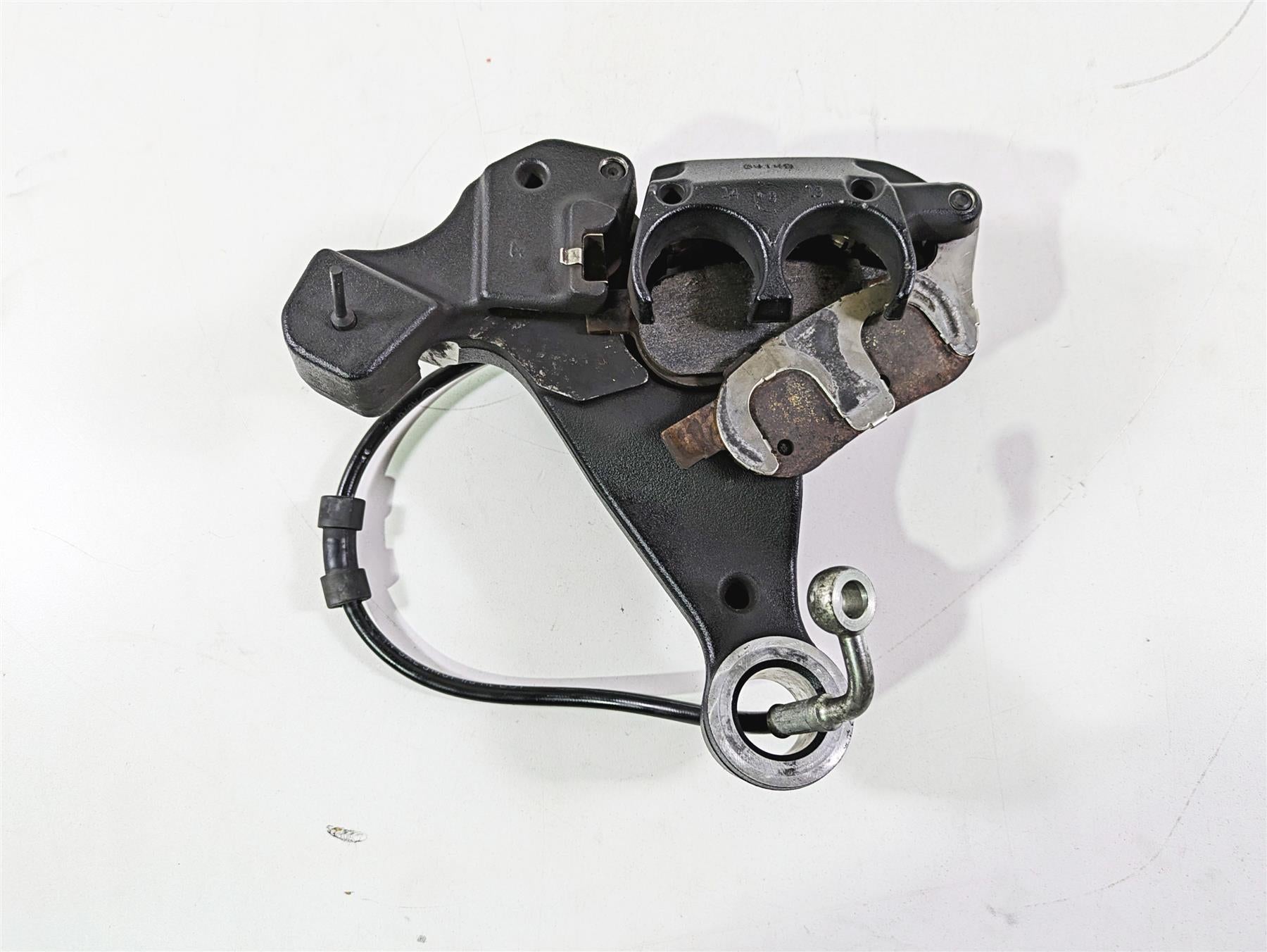 2014 Harley FXDL Dyna Low Rider Rear Brake Caliper + Bracket Line 25mm 40908-08 {{ shop.shopifyCountryName }} - Mototech271