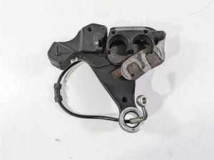 2014 Harley FXDL Dyna Low Rider Rear Brake Caliper + Bracket Line 25mm 40908-08 | Mototech271