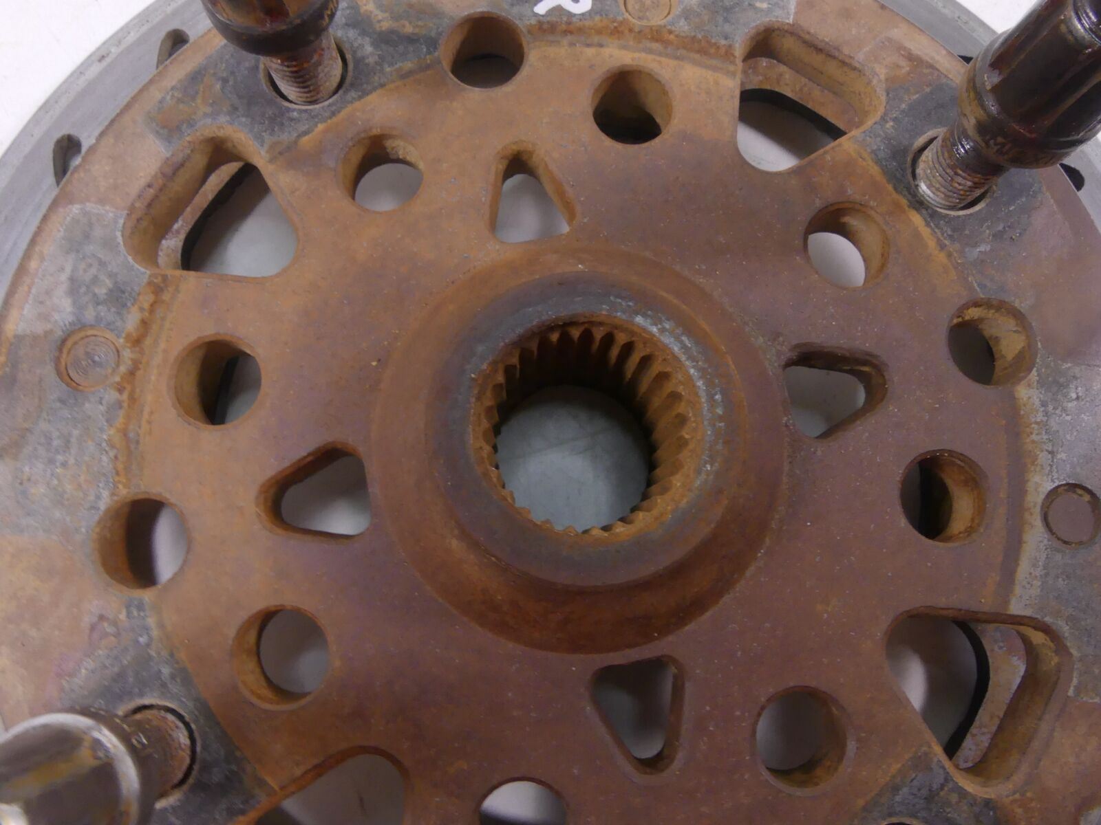 2015 Polaris RZR S 900 EPS Right Rear Super ATV Brake Disc Rotor + Mount PGH-BR- {{ shop.shopifyCountryName }} - Mototech271