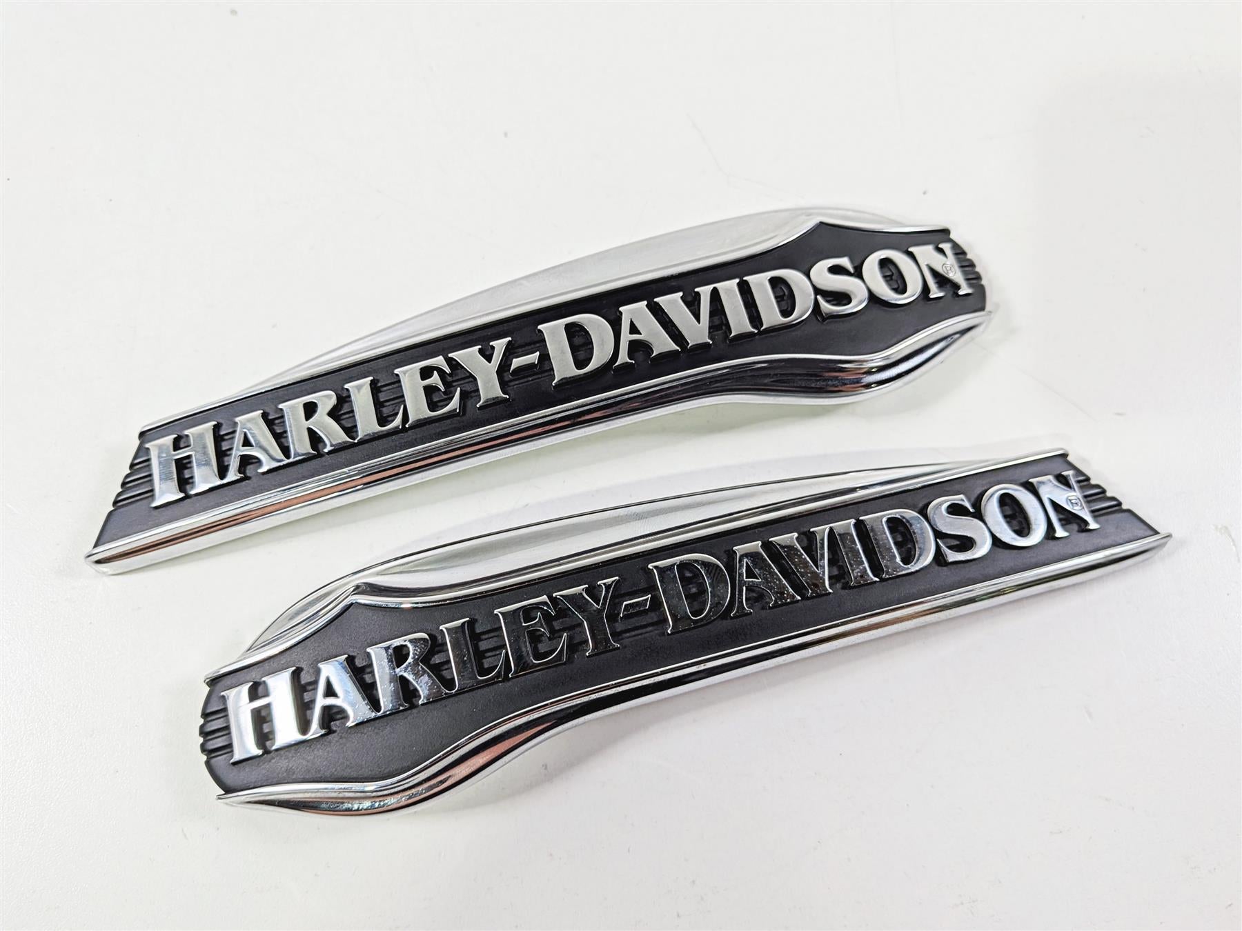 2018 Harley Touring FLHTCU Electra Glide Tank Emblem Set 14100073 14100074-Mototech271