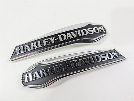 2018 Harley Touring FLHTCU Electra Glide Tank Emblem Set 14100073 14100074-Mototech271