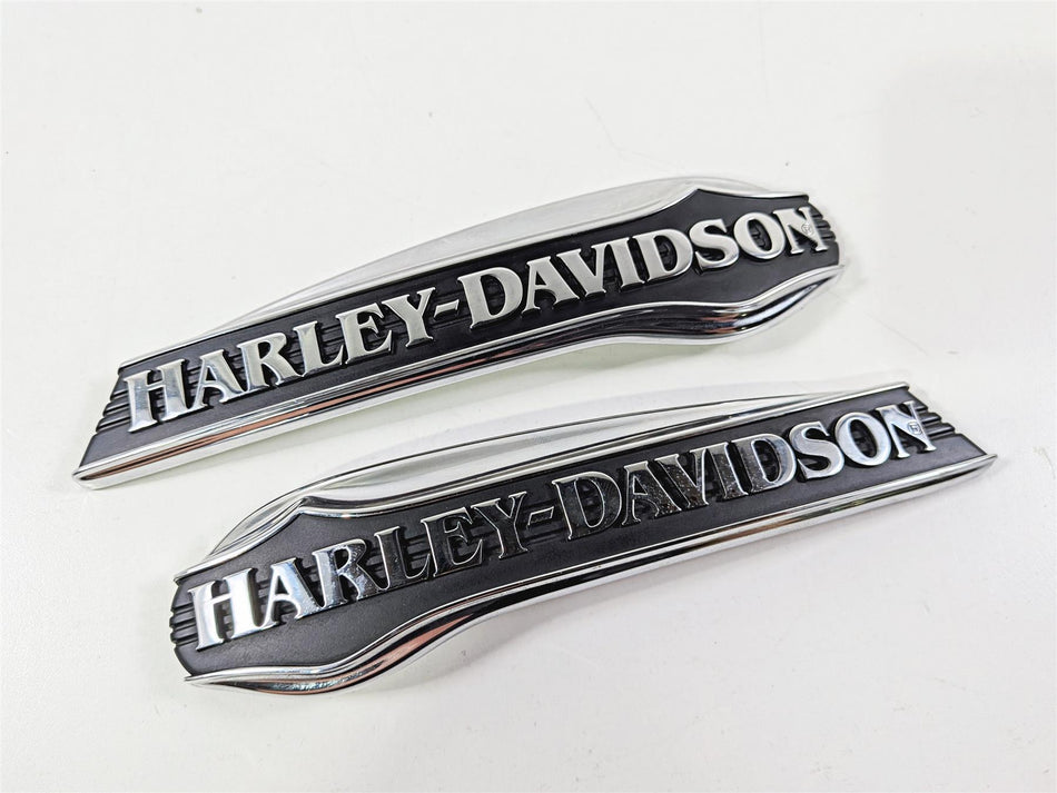 2018 Harley Touring FLHTCU Electra Glide Tank Emblem Set 14100073 14100074-Mototech271