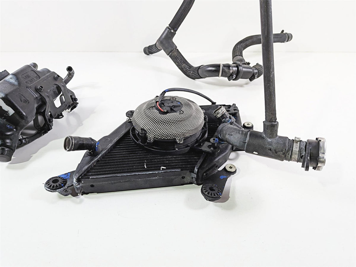 2015 Ducati Diavel Dark Right Coolant Radiator Fan Set 54840881B-Mototech271