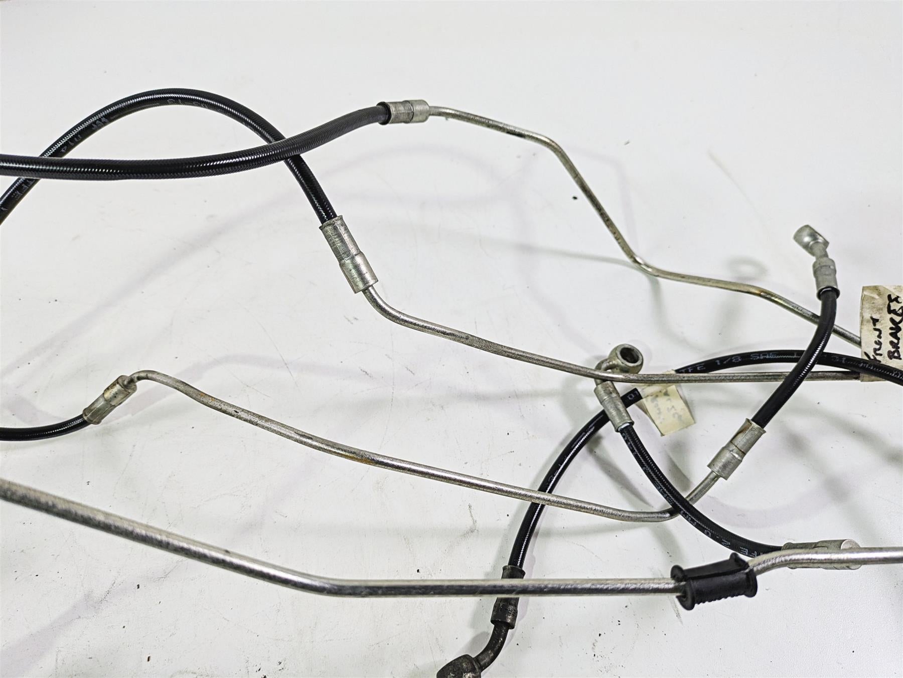 2013 Ducati Hyperstrada 821 Front Rear Abs Brake Line Set 61810451C 61911561A {{ shop.shopifyCountryName }} - Mototech271