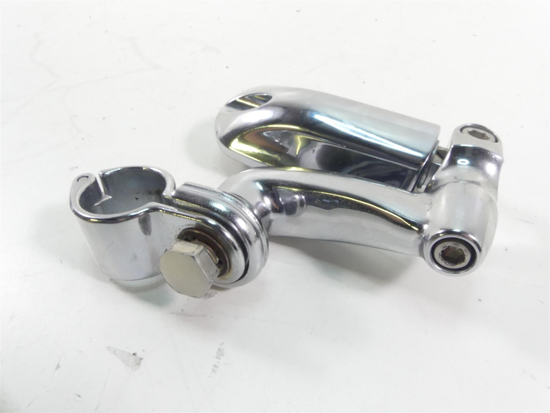 2012 Harley Touring FLHX Street Glide Adjustable Chrome Highway Foot Peg Set {{ shop.shopifyCountryName }} - Mototech271