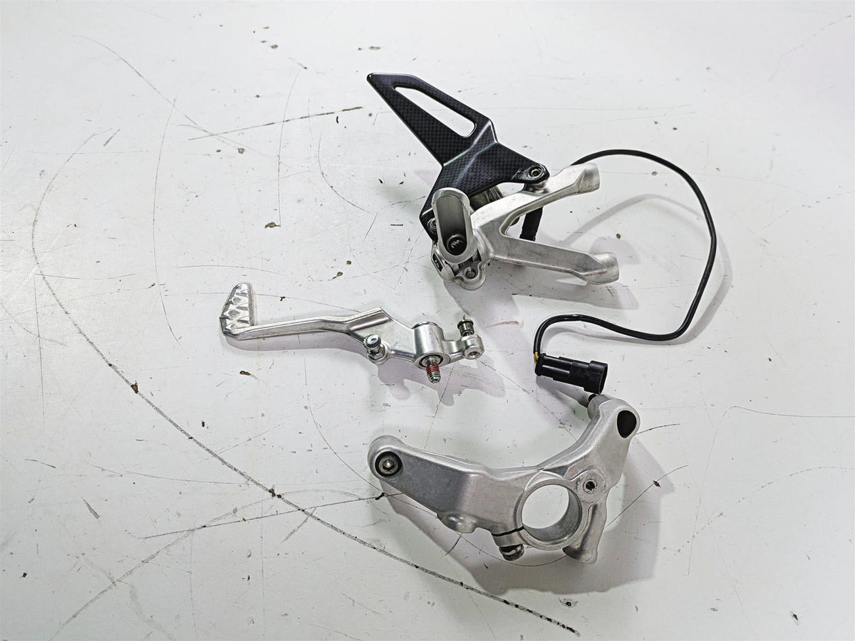 2015 Ducati Panigale 1299 S Right Footpeg Frame Mount Brake Pedal 82414621AA {{ shop.shopifyCountryName }} - Mototech271