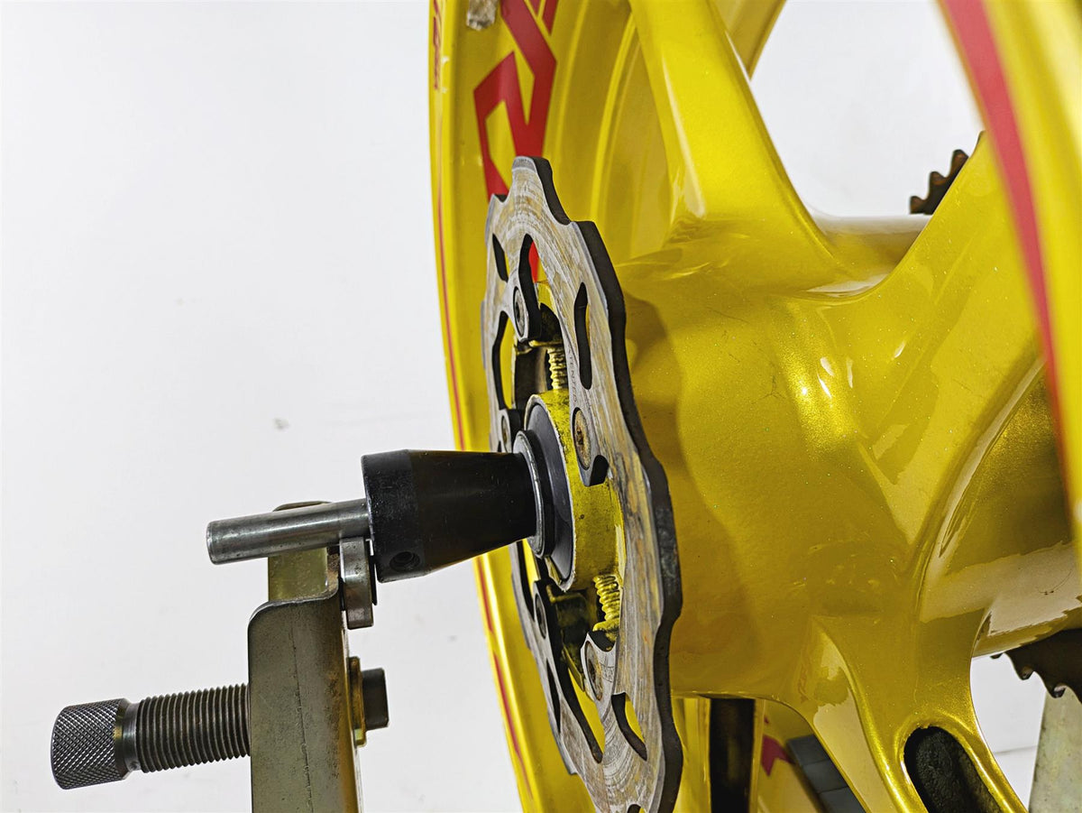 2005 Yamaha YZFR1 YZF R1 Rear Wheel Rim 17x6 .6mm Runout 5VY-25338-00-98 {{ shop.shopifyCountryName }} - Mototech271