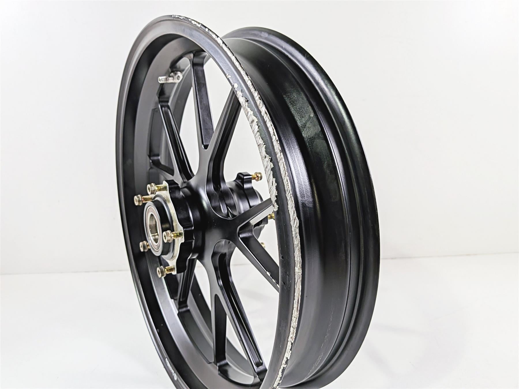 2007 Mv Agusta F4 1000R 312 Bent Front Wheel Rim 17x3.5 Brembo Forged 8000B1538-Mototech271
