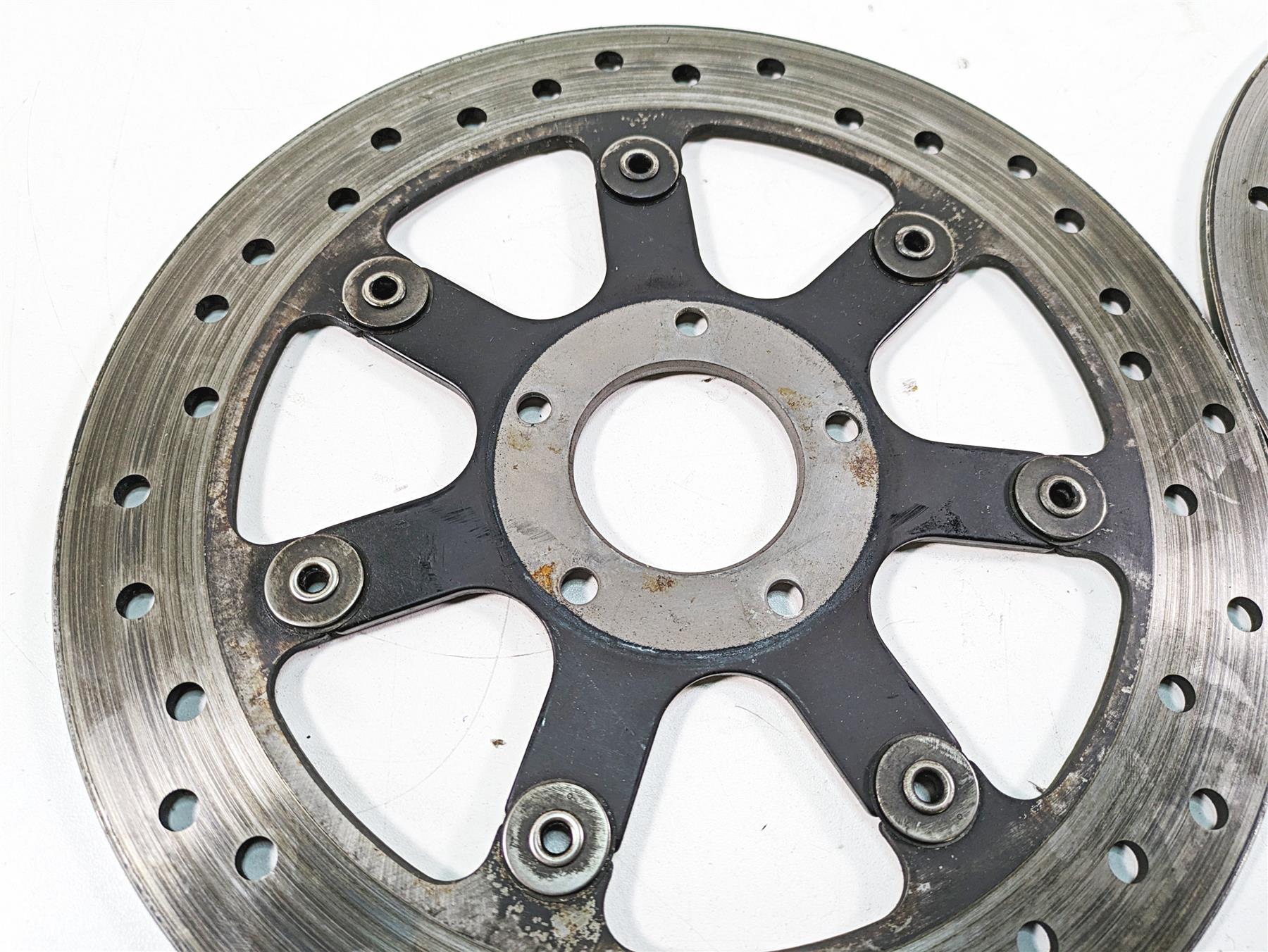 2018 Harley Touring FLHXSE CVO Street Glide Front Brake Rotor Set 41500150 {{ shop.shopifyCountryName }} - Mototech271