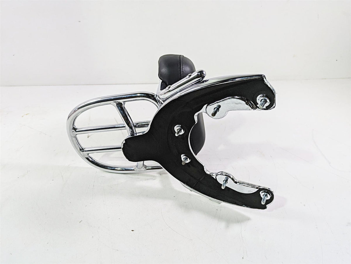 2006 Harley VRSCR Street V-Rod Chrome Sissy Bar Luggage Rack 51156-06 {{ shop.shopifyCountryName }} - Mototech271