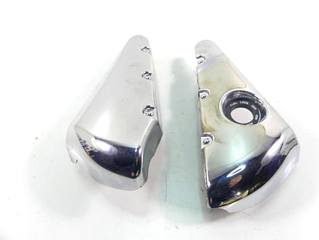 2005 Harley VRSCSE CVO V-Rod Under Seat Ignition Switch Side Covers 66339-05 {{ shop.shopifyCountryName }} - Mototech271