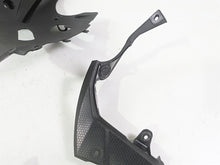 Load image into Gallery viewer, 2020 Kawasaki ZX6R ZX636 Ninja Black Molded Plastic Infill Fairing Cover Set
