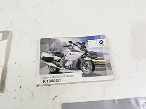 2015 BMW K1600 GT K48 Owners Manual & Repair Guides 01418557007