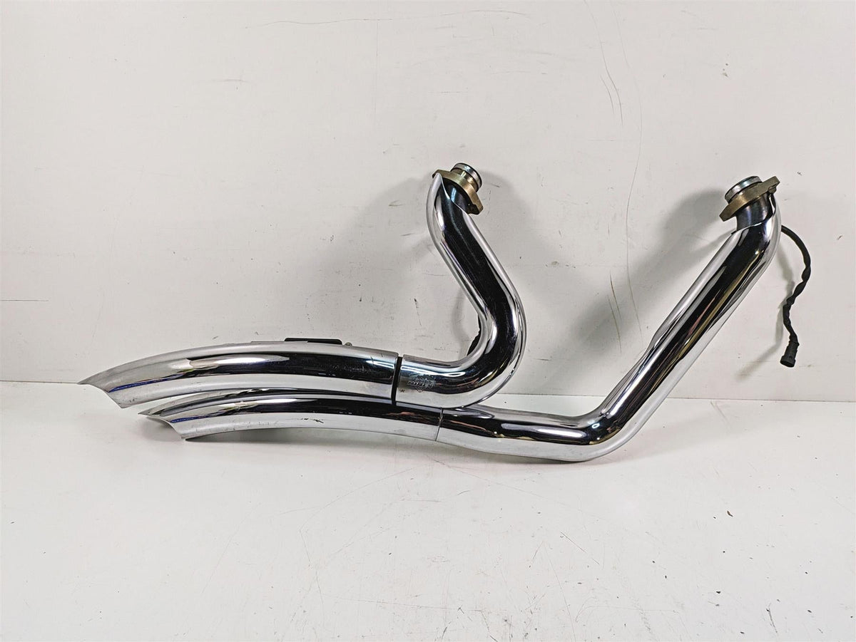 2009 Harley FXCWC Softail Rocker C Vance & Hines Big Radius Exhaust System 26079 {{ shop.shopifyCountryName }} - Mototech271