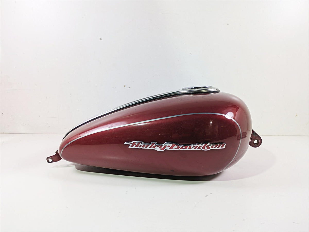 2007 Harley Sportster XL1200 C Fuel Gas Tank Fire Red Pearl - Read 62213-07 {{ shop.shopifyCountryName }} - Mototech271