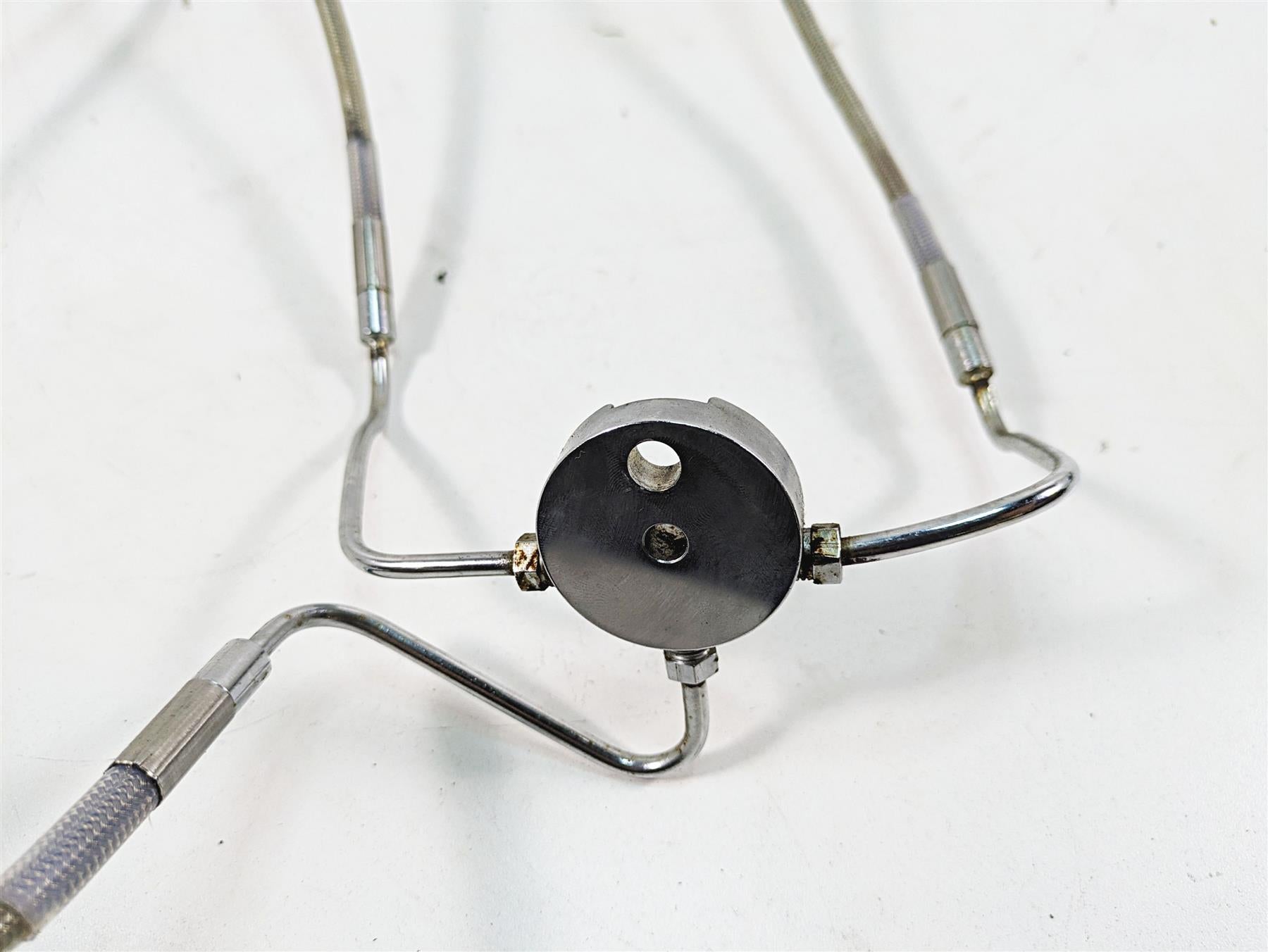 2006 Harley Touring FLHXI Street Glide 16 1/2" Ape Hanger Front Brake Line Set {{ shop.shopifyCountryName }} - Mototech271