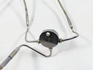 2006 Harley Touring FLHXI Street Glide 16 1/2" Ape Hanger Front Brake Line Set