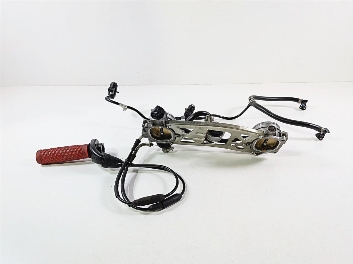 2008 Ducati 1098 SBK Throttle Body + Grip & Injector Set 28240791A-Mototech271