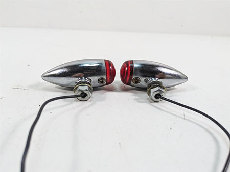 2000 Harley FXSTS Softail Springer Front Bullet Blinker Turn Signal Set {{ shop.shopifyCountryName }} - Mototech271