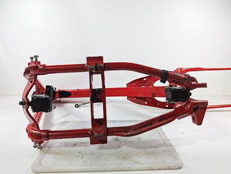 2008 Harley FXDSE CVO Dyna Straight Red Frame Chassis With Clean Texas Title 47293-06-Mototech271