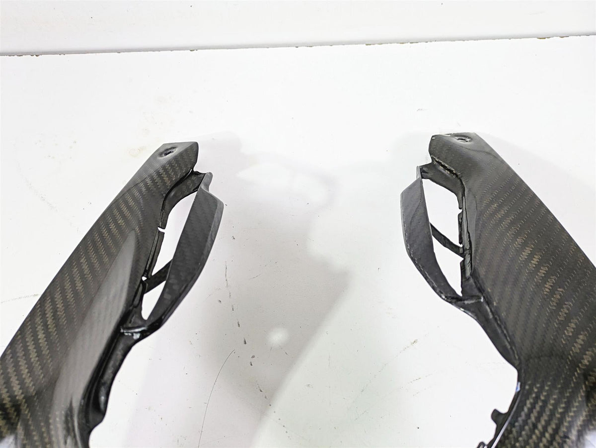 2017 BMW S1000RR K46 Left Right Carbon Fiber Tank Trim Fairing Cover Set {{ shop.shopifyCountryName }} - Mototech271