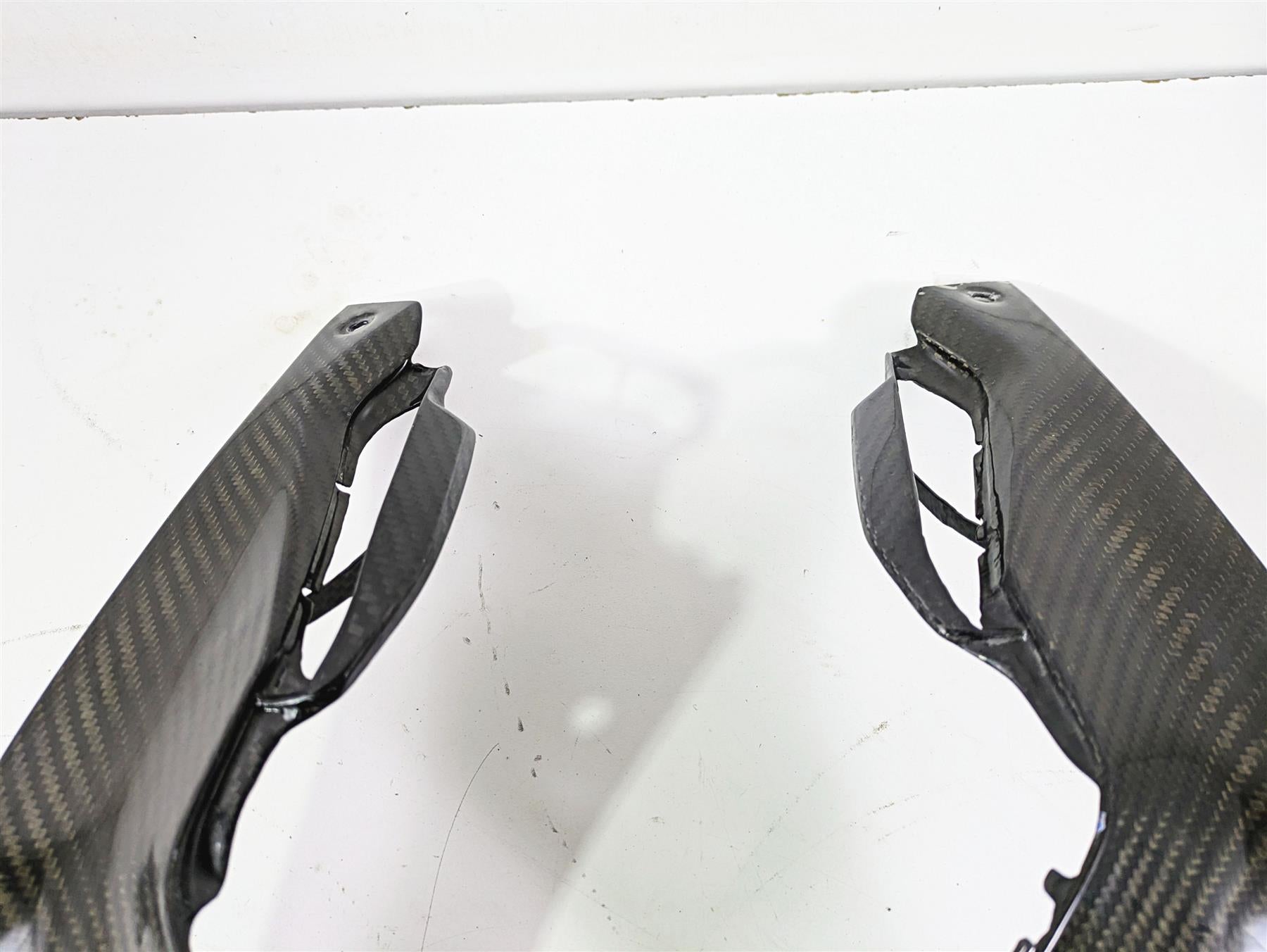 2017 BMW S1000RR K46 Left Right Carbon Fiber Tank Trim Fairing Cover Set {{ shop.shopifyCountryName }} - Mototech271