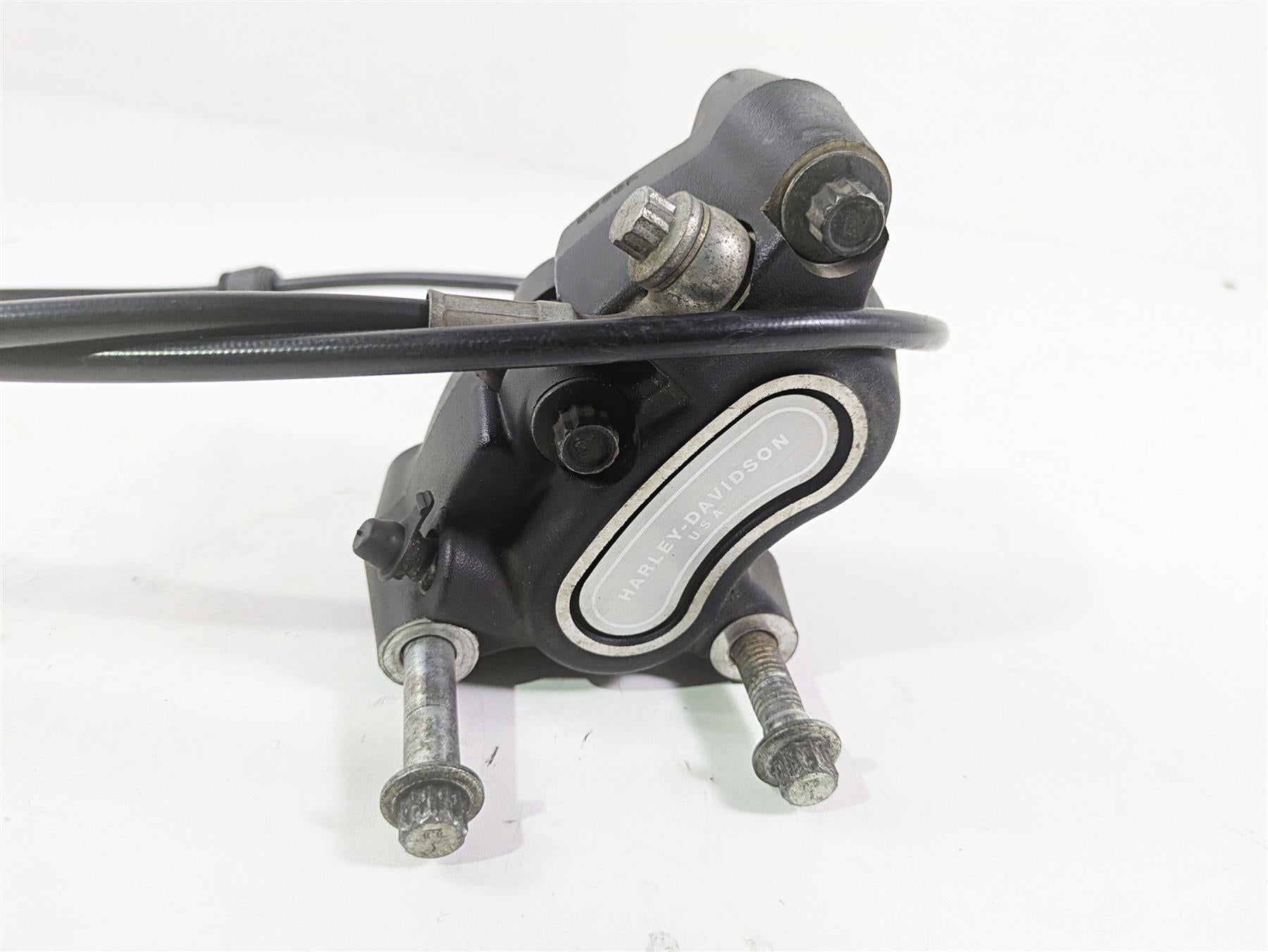 2010 Harley Dyna FXDB Street Bob Front Brake Caliper + Line 44046-08 {{ shop.shopifyCountryName }} - Mototech271