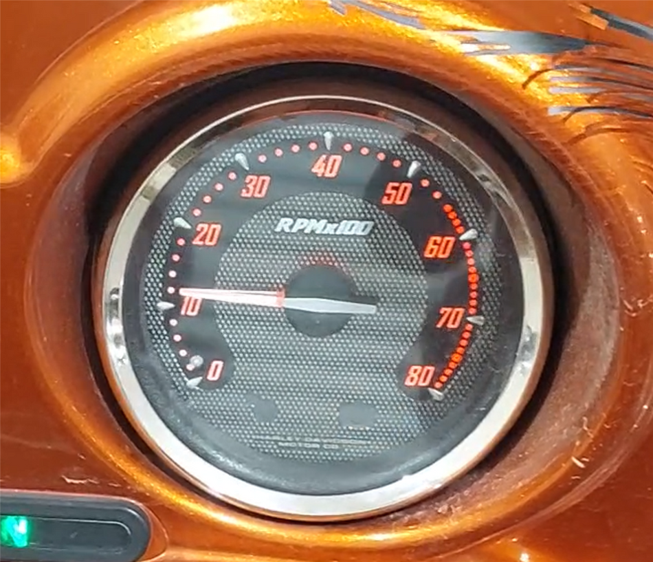 2012 Harley CVO FLHX SE3 Street Glide Tachometer Tacho Meter Gauge 74740-10 {{ shop.shopifyCountryName }} - Mototech271