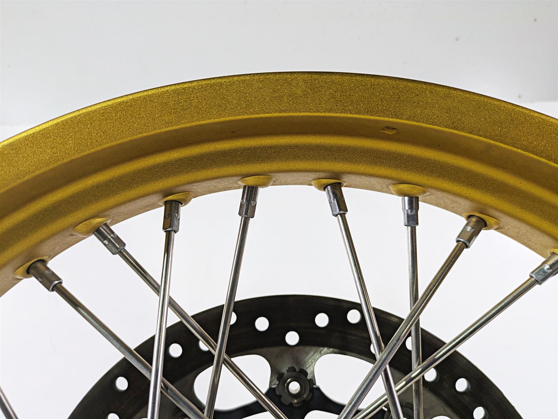2022 Ducati Scrambler Desert Sled 19x3 Front Wheel Rim - Bent 50122601AA {{ shop.shopifyCountryName }} - Mototech271