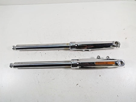 2009 Harley FXCWC Softail Rocker C Chrome Front Fork Leg Set - Read 46950-08 {{ shop.shopifyCountryName }} - Mototech271