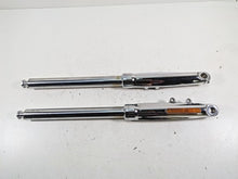 Load image into Gallery viewer, 2009 Harley FXCWC Softail Rocker C Chrome Front Fork Leg Set - Read 46950-08 | Mototech271
