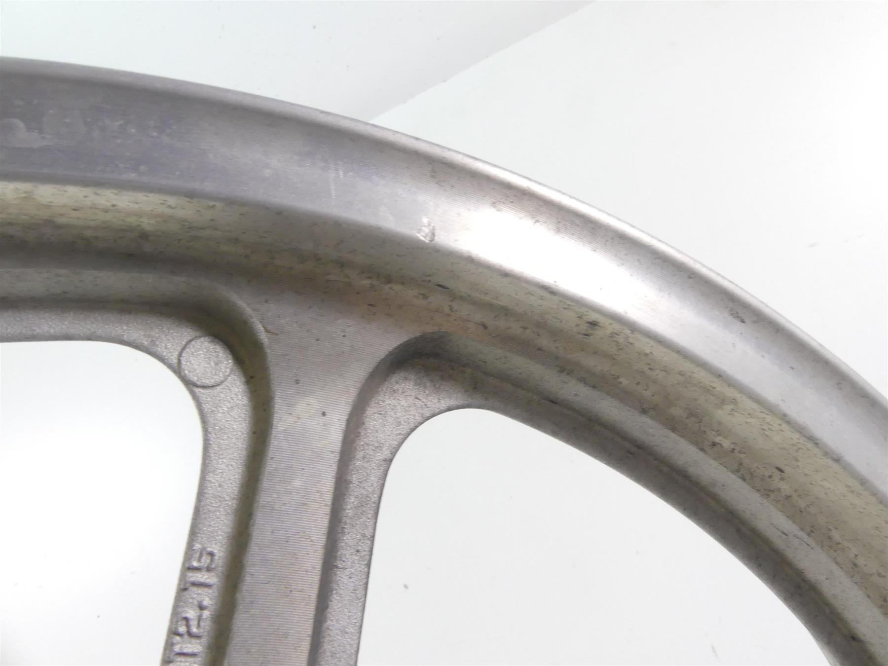 2007 Honda VT1100 C Shadow Spirit Front 19x2.15 Enkei Wheel Rim 44650-MM8-345 {{ shop.shopifyCountryName }} - Mototech271