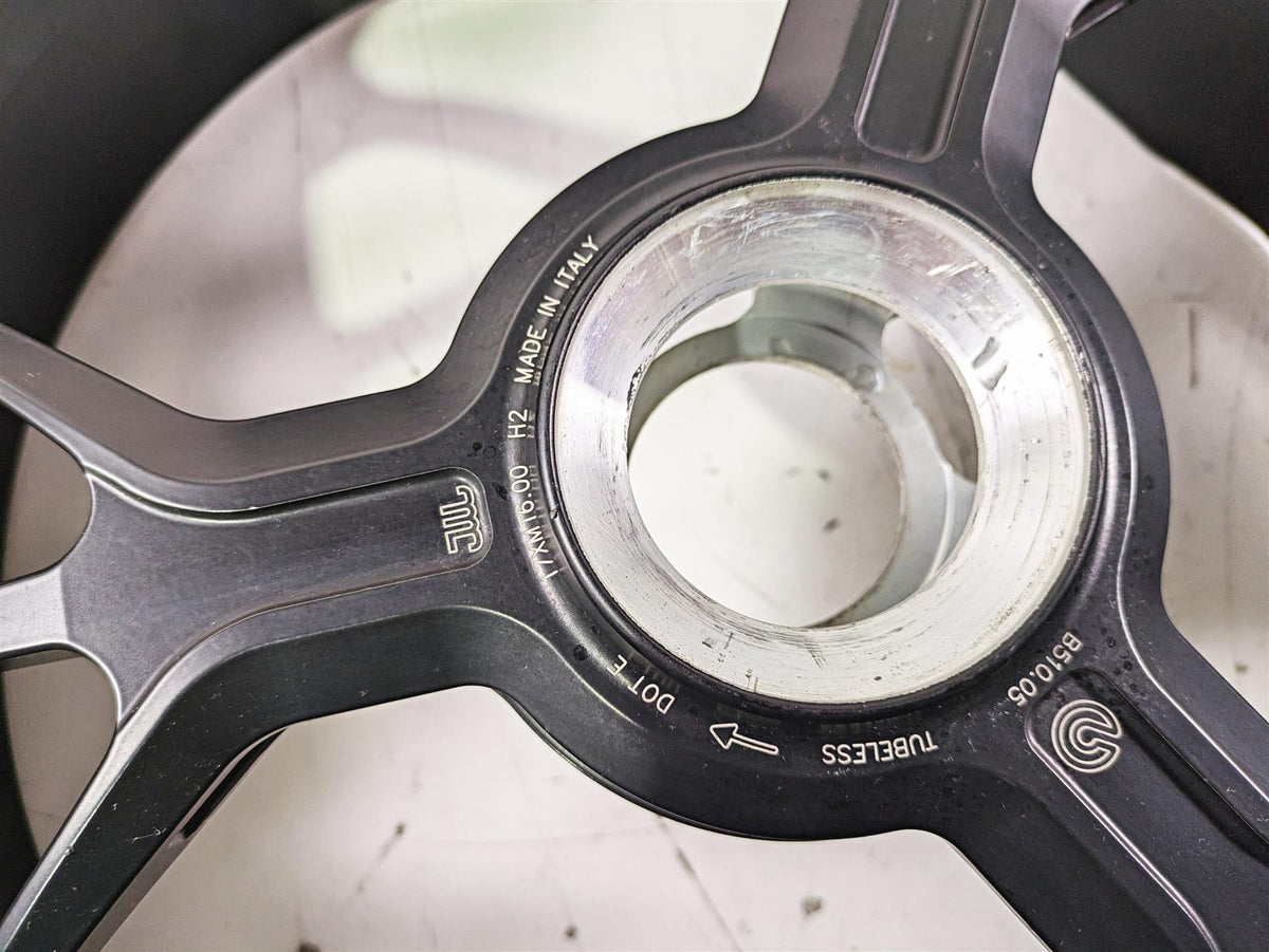2015 Ducati Panigale 1299 S Rear Marchesini 6x17 Wheel Rim DENT 50221501AB {{ shop.shopifyCountryName }} - Mototech271
