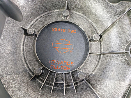 2014 Harley FXDL Dyna Low Rider Outer Primary Drive Clutch Cover Mid 60761-06A {{ shop.shopifyCountryName }} - Mototech271