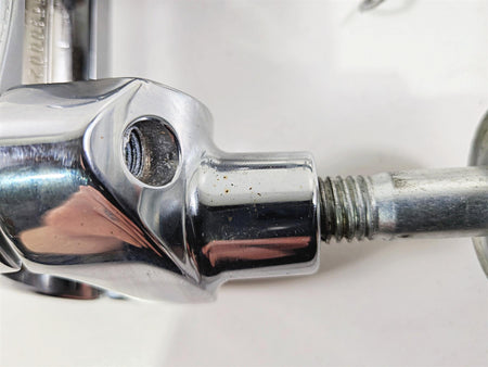 2011 Harley FXDF Dyna Fat Bob Chrome Milwaukee Handlebar Riser Clamps 55900025 {{ shop.shopifyCountryName }} - Mototech271