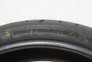 USED Front Tire Bridgestone Battlax T30-F Sport Touring 120/ 70-17 003872 | Mototech271