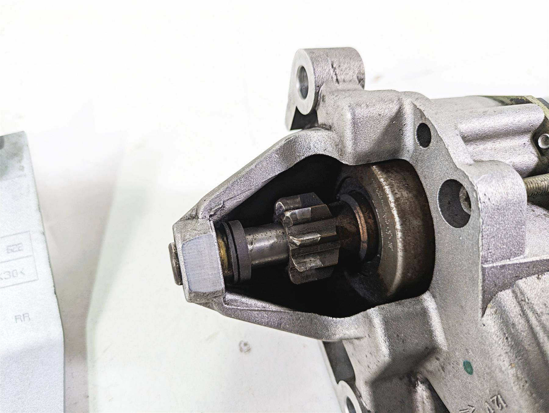 2004 BMW R1150GS R21 Valeo Engine Starter Motor & Cover 12412306700 {{ shop.shopifyCountryName }} - Mototech271