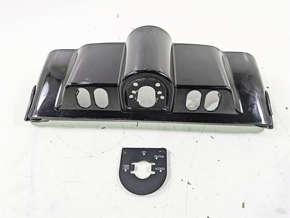 2007 Harley Touring FLHTCU SE CVO E-Glide Ignition Switch Cover 58545-07 {{ shop.shopifyCountryName }} - Mototech271