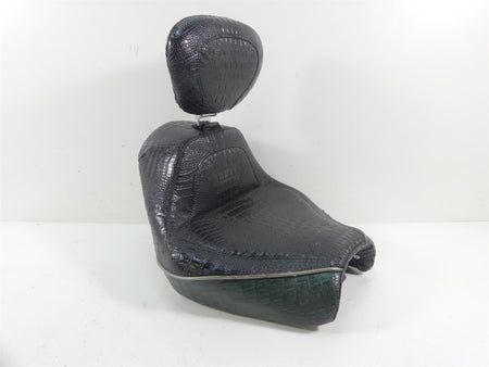 2005 Honda V-Twin VTX1800 S3 Mustang Front Crocodile Skin Seat Back Rest 528024 {{ shop.shopifyCountryName }} - Mototech271