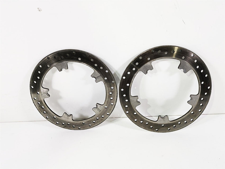 2014 Harley FXDL Dyna Low Rider Front Brake Disc Rotor Set 44553-06 {{ shop.shopifyCountryName }} - Mototech271