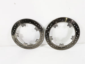 2014 Harley FXDL Dyna Low Rider Front Brake Disc Rotor Set 44553-06 | Mototech271